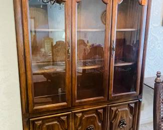 $175 China cabinet 53Wx79Tx16D