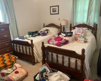 $200 Pair of twin beds 
