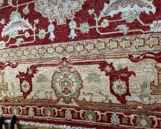 Vintage handmade rug.