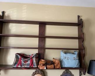 Assorted duffle bags.