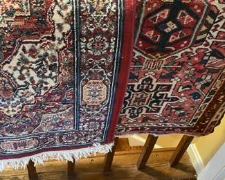 Handmade Oriental carpets.