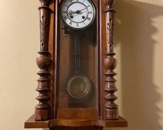 Pendulum clock.