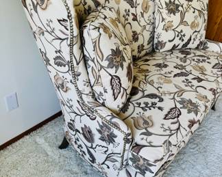 Like New Sam Moore high-back loveseat