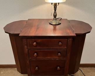 Martha Washington sewing cabinet with insert