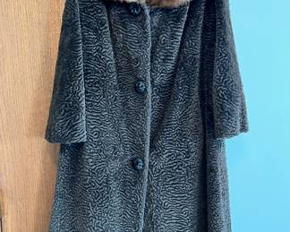 Vintage Persian Lamb & Mink coat