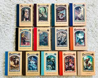 Complete 13 Volume set of Lemony Snicket “A Series of Unfortunate Events” from 1999-2006, all are First Edition and none have been read