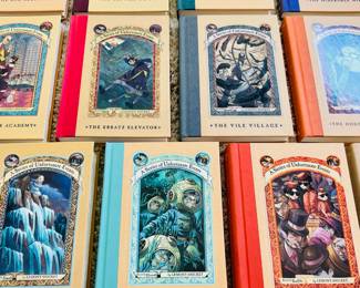 Complete 13 Volume set of Lemony Snicket “A Series of Unfortunate Events” from 1999-2006, all are First Edition and none have been read