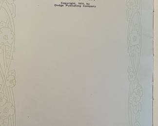 1914 ‘A Book Of Good Dinners For My Friend’ by Fanny Merritt Farmer