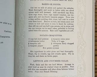 1914 ‘A Book Of Good Dinners For My Friend’ by Fanny Merritt Farmer