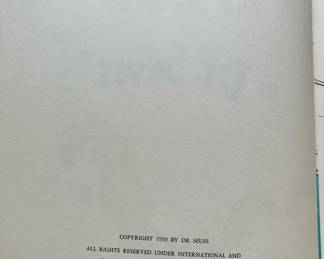 ‘If I Ran The Zoo’ and ‘The Sneetches and Other Stories’ by Dr. Seuss First Editions