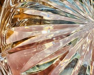 Royal Brierley for Tiffany & Co. crystal bowl