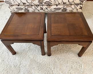 Pair of Ethan Allen tables