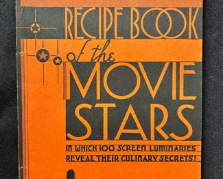 1933 ‘Midgie Knight’s Recipe Book of the Movie Stars’ 