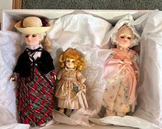 About 50 vintage dolls effanbee and 