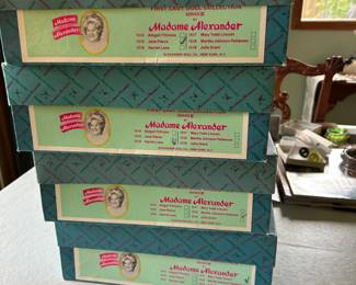 About 50 Madame Alexander dolls