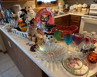 Kitchen and Halloween items