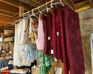 Table Cloths- basement 