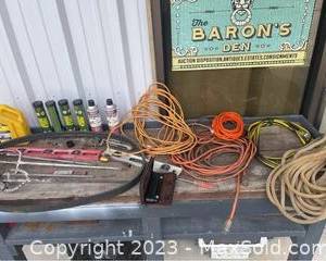 wjob lot tools extension cords rope31 t