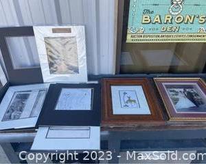 wmisc frames and new matting sketches211 t