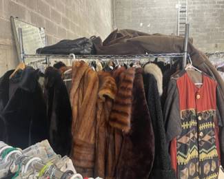 Vintage fur coats 