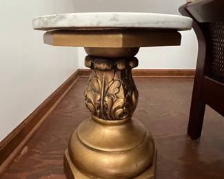 Marble top table