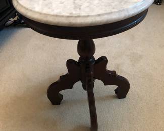 $120 Round Marble Top Table