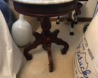 $120 Round Marble Top Table