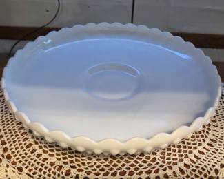 $25 Fenton Milk Glass Hobnail