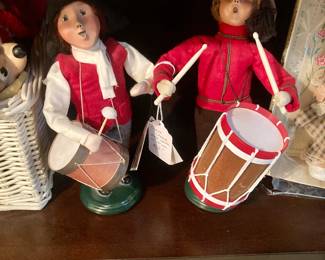 Lots of Byers Choice Dolls