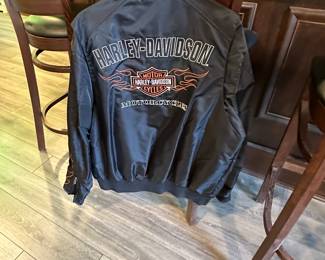 Harley Davidson XL nylon, insulated riding jacket