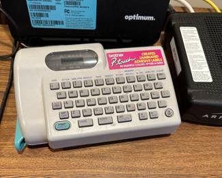 Brothers P touch, label maker