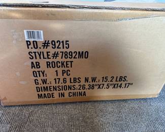 An Rocket. New in box
