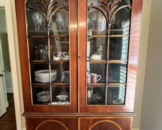 The inlays on this piece, as well as the intricately carved detail make this piece pop!