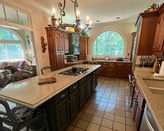 Before we emptied the cabinets...