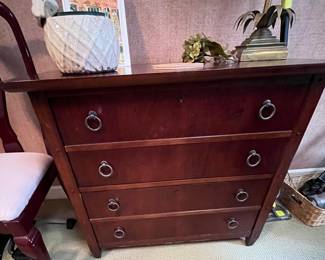 All of the office furniture in this room is by Hooker.  Great quality pieces.  Timeless design.