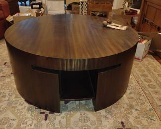 Kolkka copper overlay coffee table 