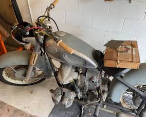 1954 Zundapp motorcycle