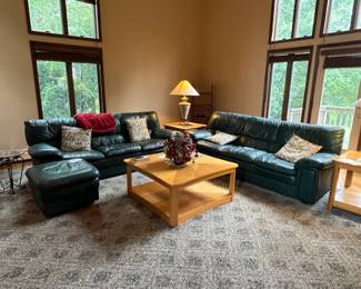 LEATHER SOFAS