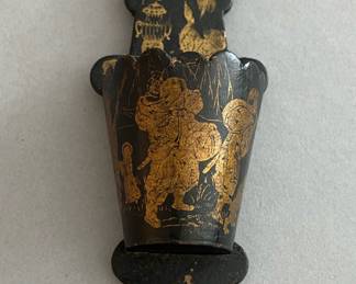 Vintage Chinoiserie Wall Pocket
Match Holder