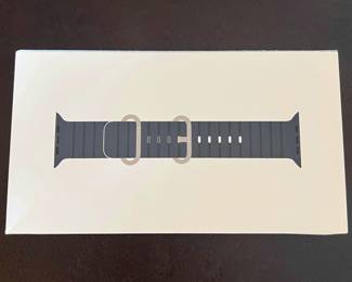 Genuine Apple Watch “Ocean Band”, Blue in Original Box Never Worn