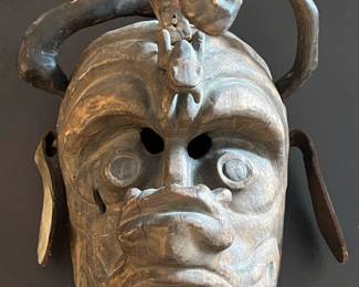 Hand Carved Tribal Mask