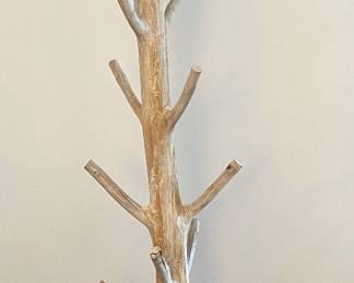 Mangosteen Tree Floor Coat Rack
