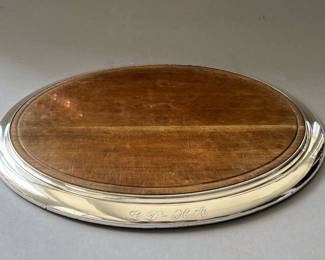 Sterling Silver Cutting/Cheese Board