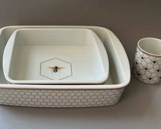 Williams-Sonoma Beehive Bee Serving Casseroles and Mugs