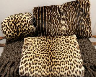 Vintage Fur Muff Purses 