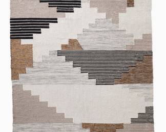 6’ x 9’ West Elm Colca Wool Rug, (we’ve used a stock photo since we have it rolled up, we’ll unroll if interested)