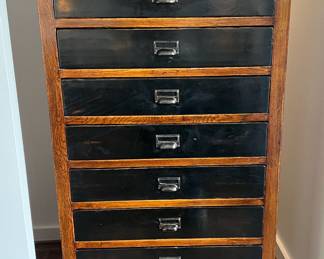 Vintage 10 Drawer Chest 