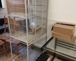 Large pet cage birds, flying squirrel, ect $75