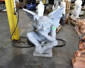 The mythical gargoyle brings protection for your home and visitors