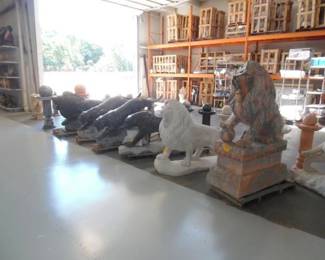 Large impressive statues make a great statement